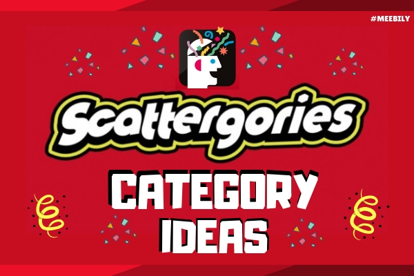 Scattergories Categories Game Ideas