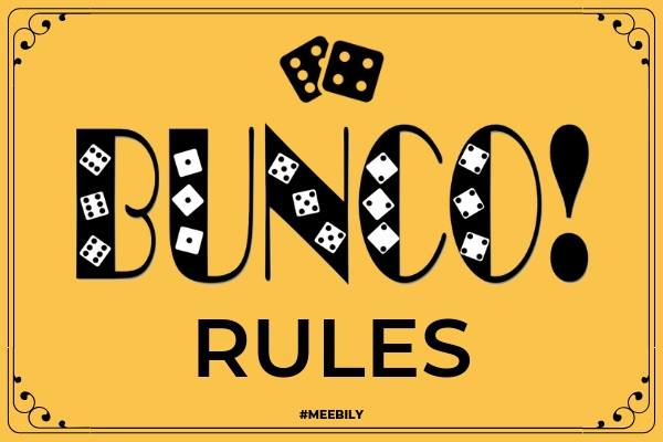 Bunco Rules How to Play Bunco Game
