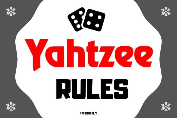 Yahtzee Rules How to Play Yahtzee Game